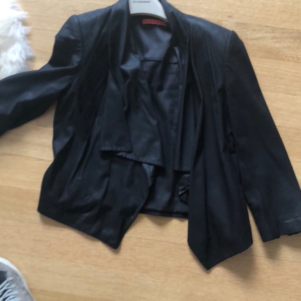 XS/P Alice and Alicia leather jacket